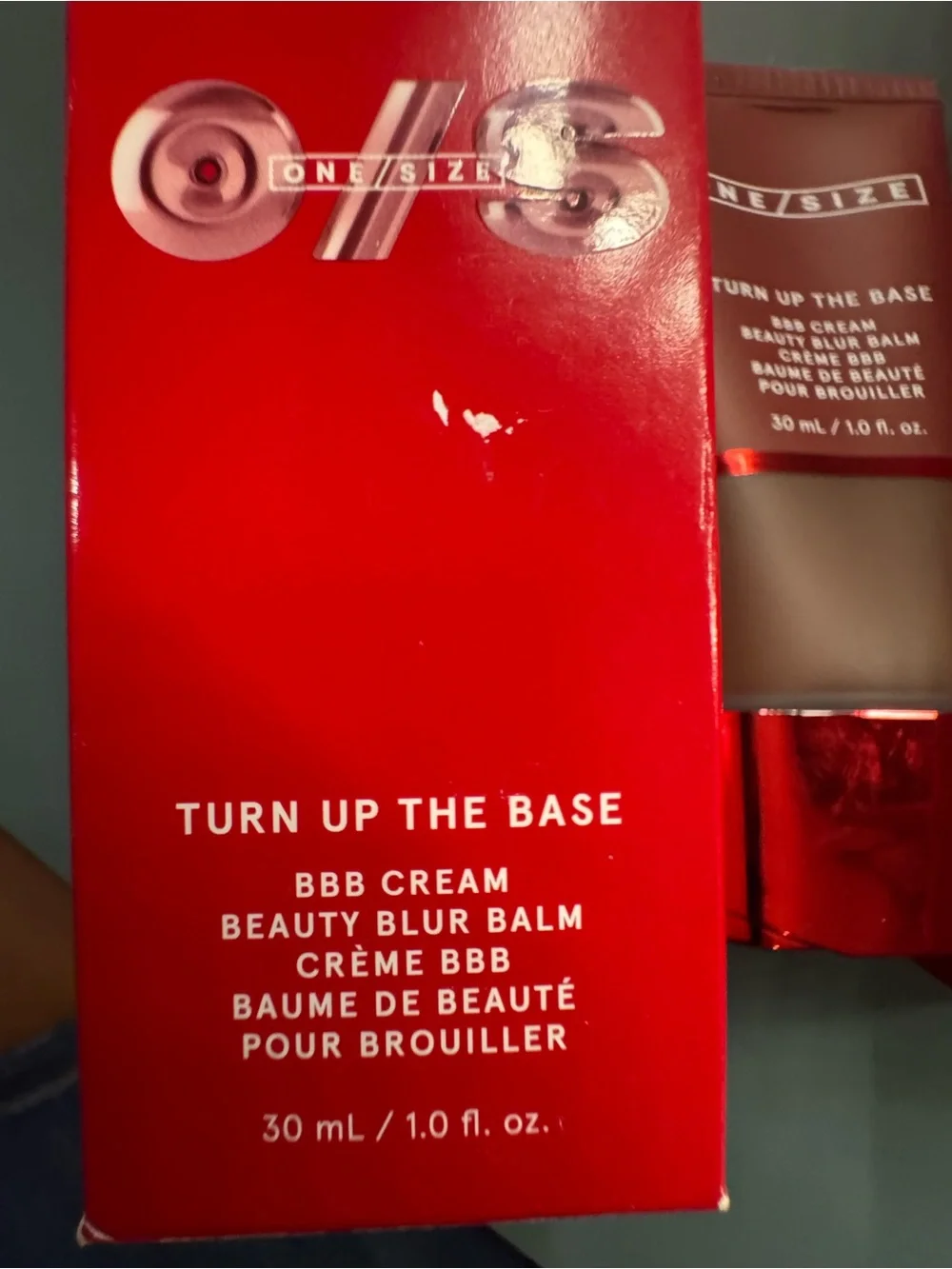 ONE/SIZE Turn Up The Base BBB Cream - Bright Red Retail Boxes